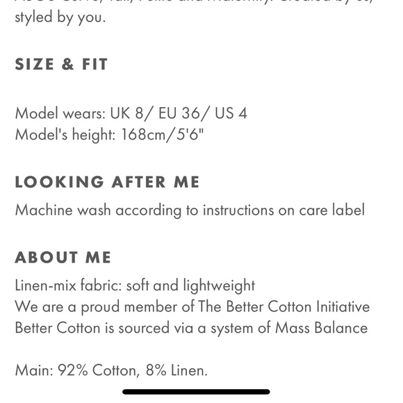 SOLD ASOS Orange Linen Maxi - Picture 5 of 7